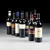 A LOT OF TWELVE BOTTLES OF AMERICAN, AUSTRALIAN, AND FRENCH RED WINES,