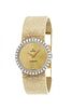 A 14 Karat Yellow Gold and Diamond Wristwatch, Concord, 24.80 dwts.