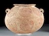 Egyptian Predynastic Naqada II Pottery  Jar