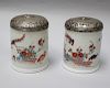 Pair of German Porcelain Containers