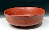 Superb Roman Redware Bowl - Arrentine Style