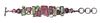 * A Sterling Silver and Multi Color Tourmaline Bracelet, Starborn, 40.40 dwts.