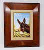 William Haskell Oil Painting of a Donkey