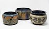 3 Cathra-Anne Barker ceramic bowls