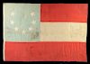 CONFEDERATE FIRST NATIONAL FLAG, RARE CRESCENT STAR FORMATION, FEBRUARY-APRIL 1861,
