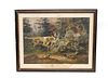 1857 Currier and Ives American Field Sports Flush'd