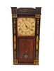 Early George Mitchell Pillar and Scroll Clock