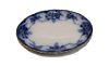 Alfred Meakin Gold Decorated 14" Flow Blue Platter