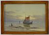 William Paskell Impressionist Painting of Sailboat