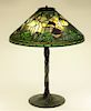 Tiffany Studios Poppy Twisted Vine Table Lamp