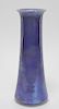 C.1920 Ruskin Lavender Luster Glazed Pottery Vase