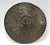 19C. Renaissance Revival Copper Parade Shield