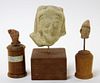 3 Ancient Greek Earthenware Pottery Fragments
