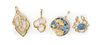 A Collection of 14 Karat Yellow Gold, Opal, Diamond, and Gemstone Jewelry 26.60 dwts.