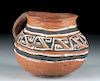 Hopi Homolovi Pottery Handled Mug w/ Geometric Motifs