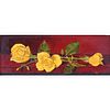 American School Oil On Board "Still Life Of Roses" Signed Lipton. Good condition.