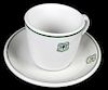 Vintage US Forest Service Coffee Cup and Saucer