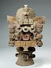 Teotihuacan Terracotta Incensario - Theater Type w/ TL