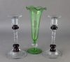 Pairpoint Glass Group, 3 Pieces