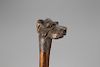 Cane with Terrier Head