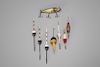 Lot of 7 Fishing Bobbers and a Lure