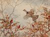Aiden Lassell Ripley (1896-1969) Flying Grouse Study