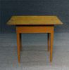 MUSTARD YELLOW  COUNTRY HEPPLEWHITE SIDE TABLE
