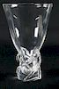 Steuben Crystal "Whirlpool" Vase