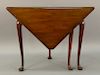 Kittinger mahogany handkerchief table.