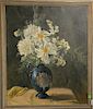 Dorothy Ochtman (1892-1971) oil on canvas, "The Wedding Flowers", still life of flowers, signed lower right: Dorothy Ochtman, Grand ...