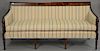 Kittinger mahogany Sheraton style sofa, Old Dominion Collection. ht. 35in., wd. 77in.