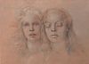 Leonor Fini (1908-1996) lithograph, "Tristan Und Isolde", Metropolitan Opera Fine Art, pencil signed lower right and numbered lower ...