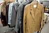 Eight piece lot of woman's jackets to include six leather coats by designers R.Z.R., Newport News, Chadwick's, Margaret Godfrey, and...