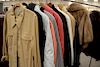 Eleven woman's jackets to include a fur shawl, designers, Ellen Tracy, Louis Feraud, Barrie Pace Ltd, Nordstrom, etc.