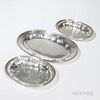Three Arthur Stone Sterling Silver Dishes