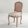 Louis XV-style Painted Side Chair