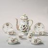 Herend Porcelain "Rothschild Bird" Pattern Tea Set