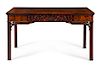 A Georgian Style Mahogany Sideboard Height 36 x width 66 x depth 29 3/4 inches.