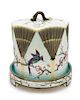 * A Wedgwood Polychrome Cheese Dome Height 10 inches.