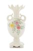 * A Belleek Rose Isle Vase Height 12 1/2 inches.