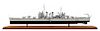 * A Ship Model of the "USS Brooklyn" Height 12 x length of base 42 inches.