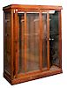 COUNTRY STORE OAK DISPLAY CASE, 