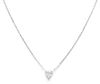 A White Gold and Diamond Pendant Necklace, Perrier Prestige, 1.50 dwts.