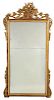 Provincial Louis XV Carved Gilt Wood Mirror