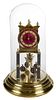 Brass Skeleton Clock with Dome