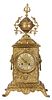 French Style Brass Mantel Clock 