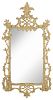 Rustic Chippendale Carved and Gilt Wood Mirror
