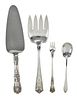Four Pieces Tiffany Sterling Flatware