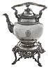 St. Louis Coin Silver Hot Water Kettle