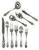 Sir Christopher Sterling Flatware, 56 Pieces